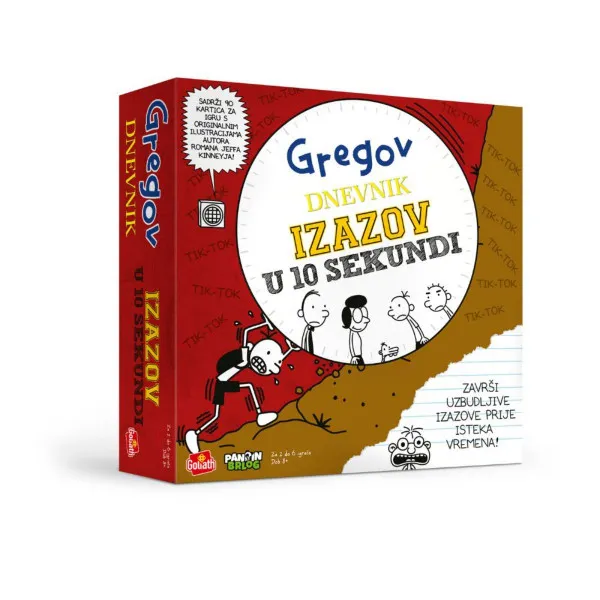 DRUŠ.IGRA GREGOV DNEVNIK-IZAZOV U 10 SEK 