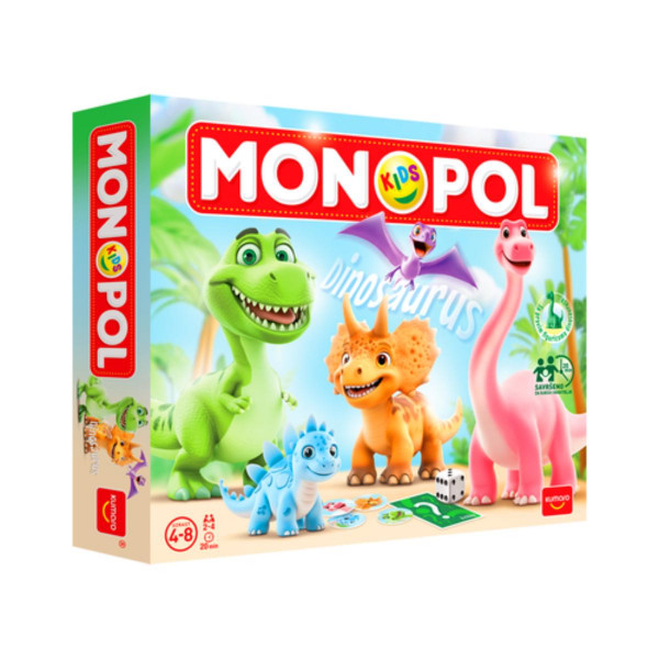 MONOPOL KIDS-DINOSAURUS 