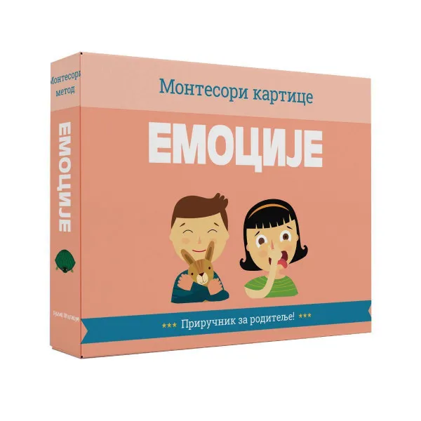 Montesori kartice - EMOCIJE 