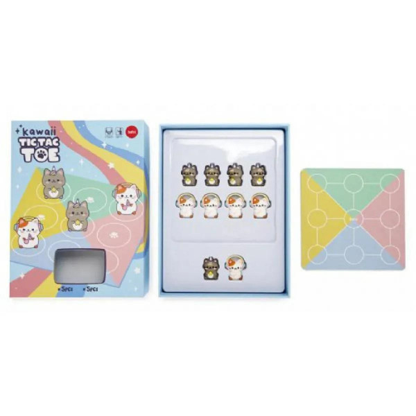 IGRA TIC TAC TOE KAWAII PLASTIKA KARTON 