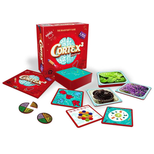 DRUŠTVENA IGRA CORTEX CHALLENGE 3 - Crveni 