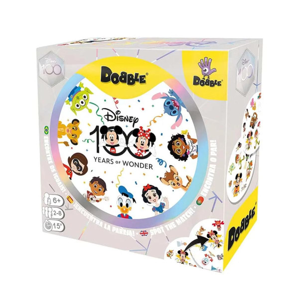 DRUŠTVENA IGRA DOBBLE DISNEY 100 YEARS 