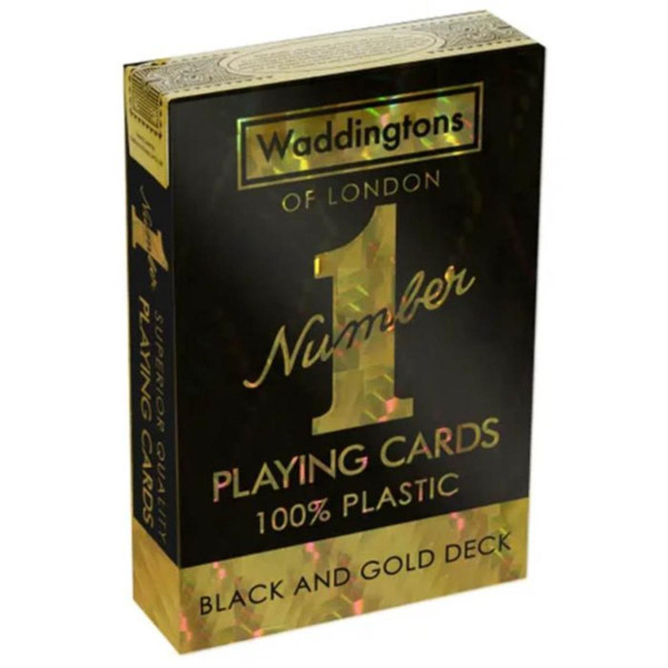 Karte Waddingtons No. 1 - Black and Gold 