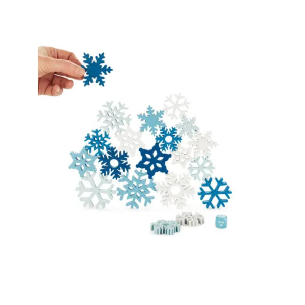 IGRA SLAGANJA SNOWFLAKE DRVO 