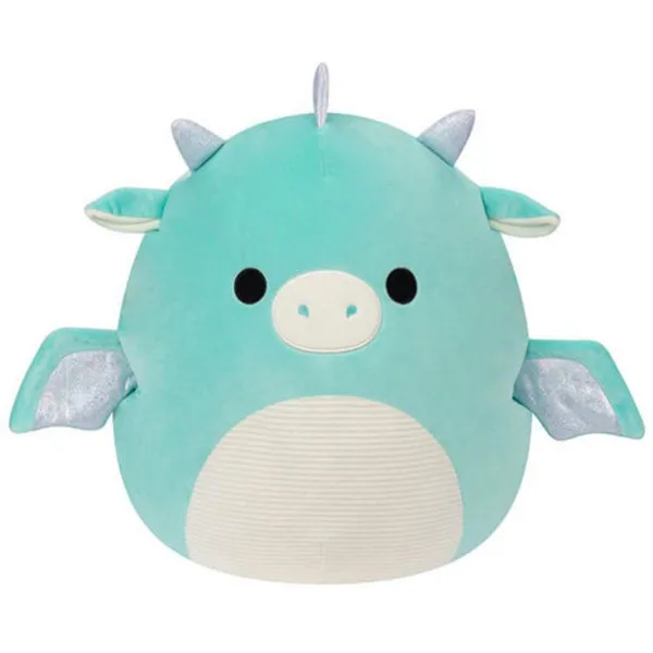 SQUISHMALLOWS 40cm-PLAVO ZELENI ZMAJ MILES 