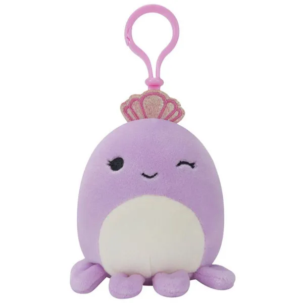 SQUISHMALLOWS 9CM-HOBOTNICA SA KRUNOM VIOLET 