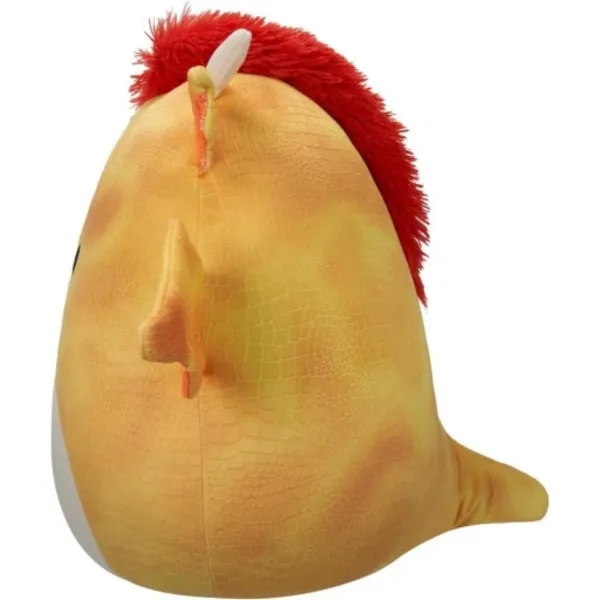 SQUISHMALLOWS 40CM ŽUTI ZMAJ SA CRVENOM KOSOM 