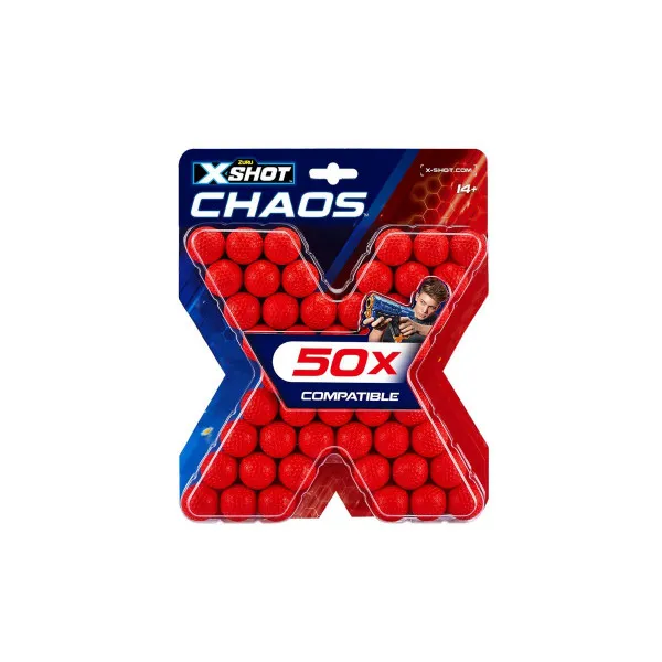 X-SHOT CHAOS MUNICIJA 50KOM 