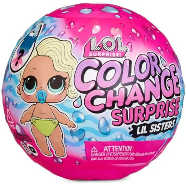 LOL COLOR CHANGE DOLL ASST 