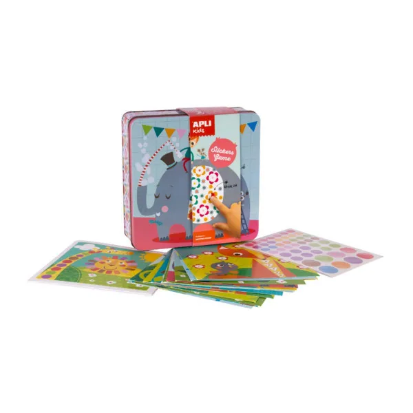SET SLON UČIMO GEOMETRIJSKE OBLIKE STIKERI 