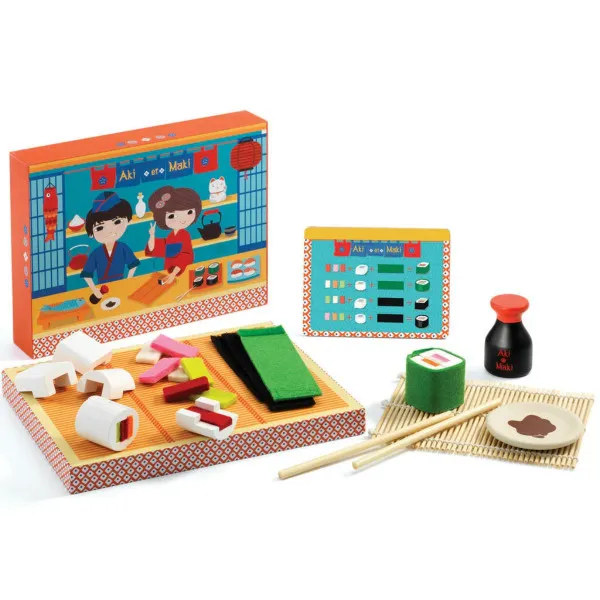 IGRA - Aki et Maki-Make sushi with a menu - 