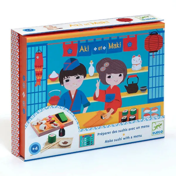 IGRA - Aki et Maki-Make sushi with a menu - 