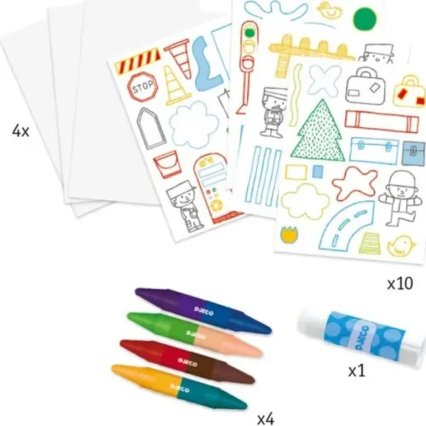 SET ZA BOJENJE – A world to create, cars 