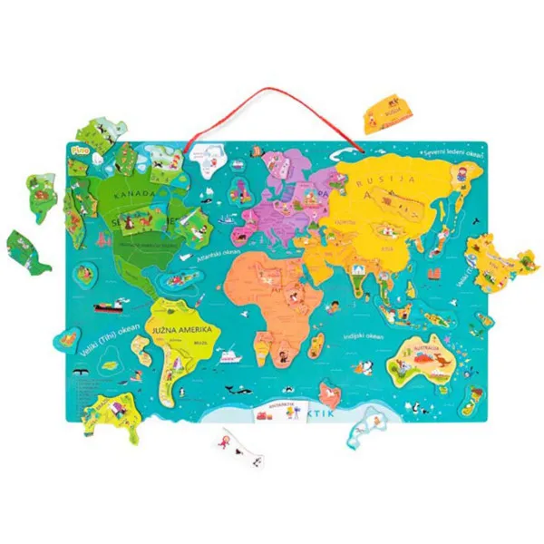 PINO MAGNETNA MAPA SVETA 