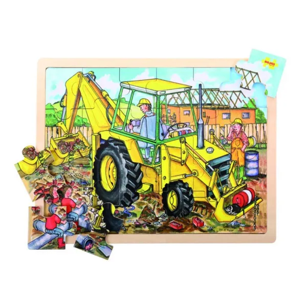DRVENE PUZZLE BAGER BJ743 