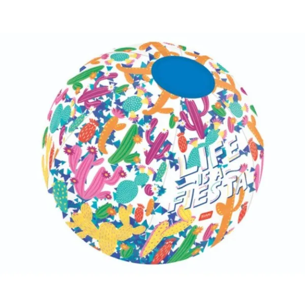 LOPTA ZA PLAŽU - GLITTER BEACH BALL - CACTUS 