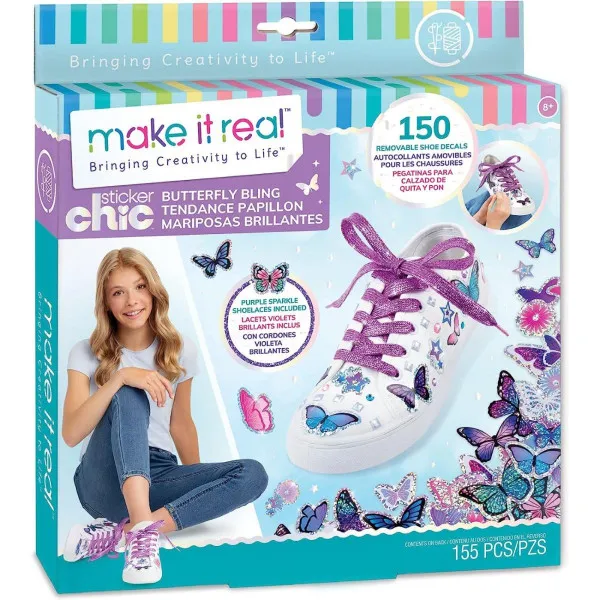 MAKE IT REAL CHIC NALJEPNICE BUTTERFLY SET 