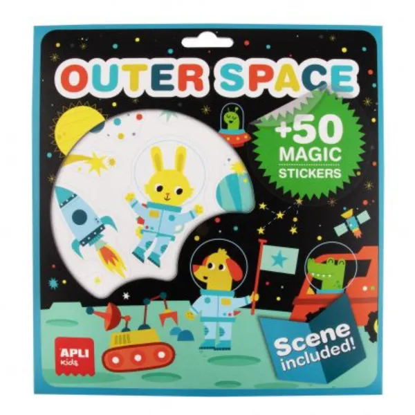 IGRA SA NALJEPNICAMA  SPACE 