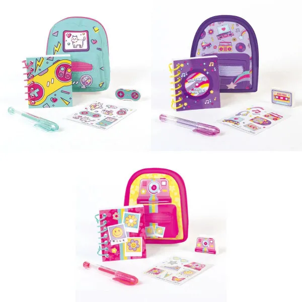 PRIVJESAK MINI RANAC SA PRIBOROM ZA PISANJE 