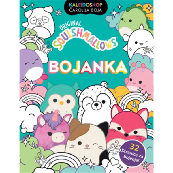 SQUISHMALLOWS ZABAVNA BOJANKA SORTO 