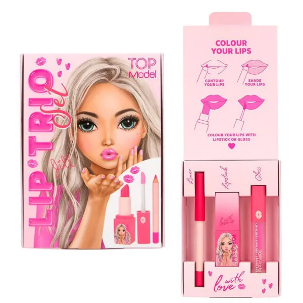 TOP MODEL TRIO SET ZA USNE BEAUTY 