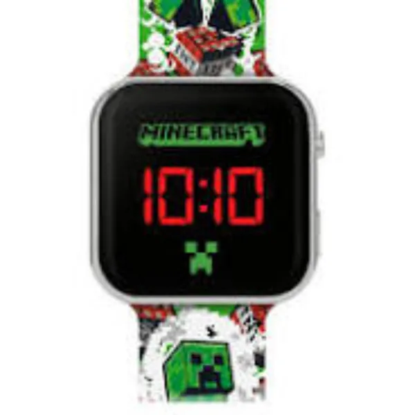 MINECRAFT CREEPER TNT DIGITALNI LED SAT 