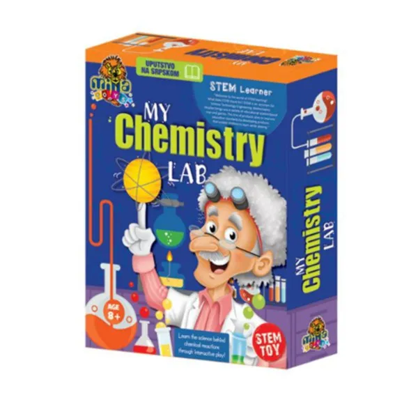 MOJA HEMIJSKA LABORATORIJA-EKSPERIMENT SET 708997 