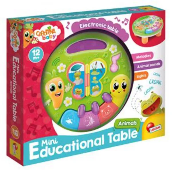 CAROTINA MINI EDUKATIVNI STOL-ŽIVOTINJE 