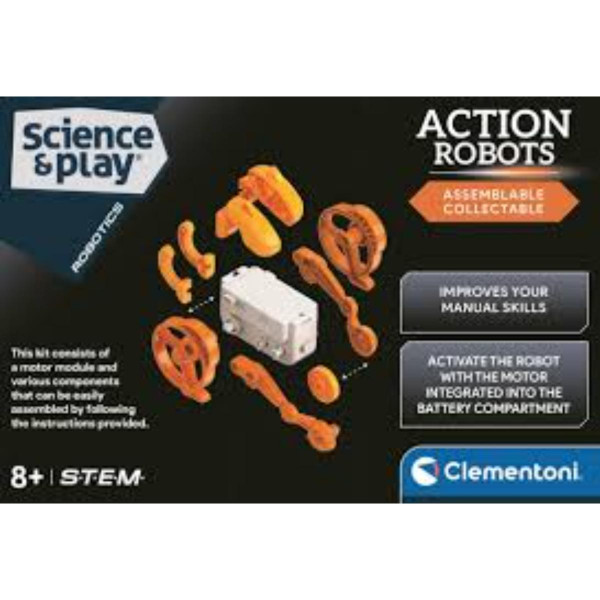 CLEMENTONI SCIENCE AND PLAY -ROBOT TRKAČ 