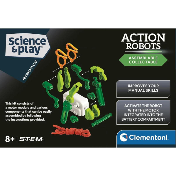 CLEMENTONI SCIENCE AND PLAY- ROBOT PENJAČ 