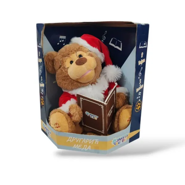 NOVOGODIŠNJI MEDA INTERAKTIVNA IGRAČKA 851474 