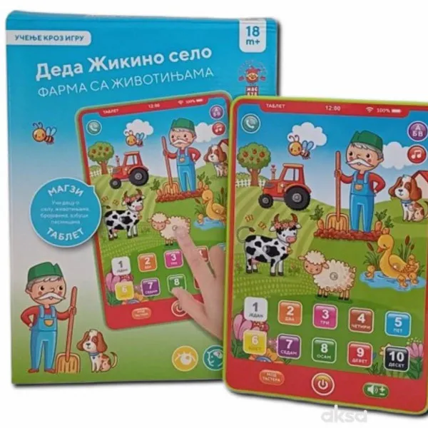 EDUKATIVNI TABLET DEDA ŽIKINA FARBA 