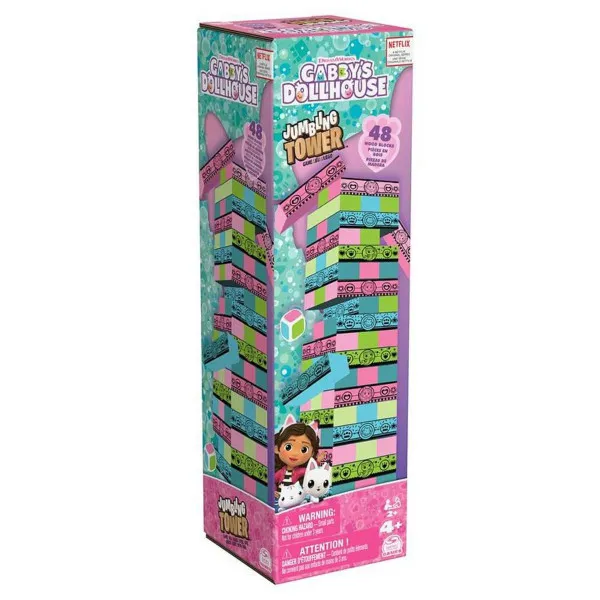 DRUŠTVENA IGRA DRVENA KULA GABBYS DOLLHOUSE 