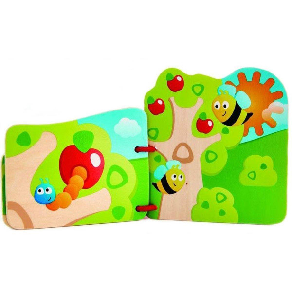 Hape drvena edukativna knjiga H0043 