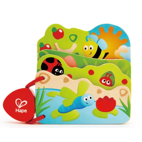 Hape drvena edukativna knjiga H0043 