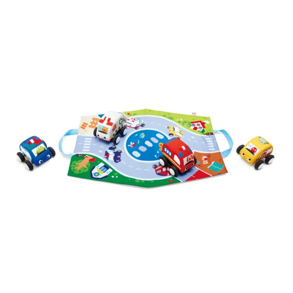 Hape plišani auto na povlačenje H0076 
