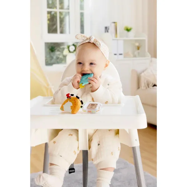Hape baby ABC set zvečka, glodalica H0129 