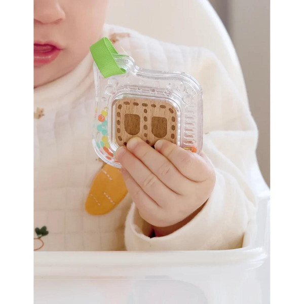 Hape baby ABC set zvečka, glodalica H0129 