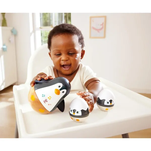 Hape baby drvena igračka Pingvin H0136 
