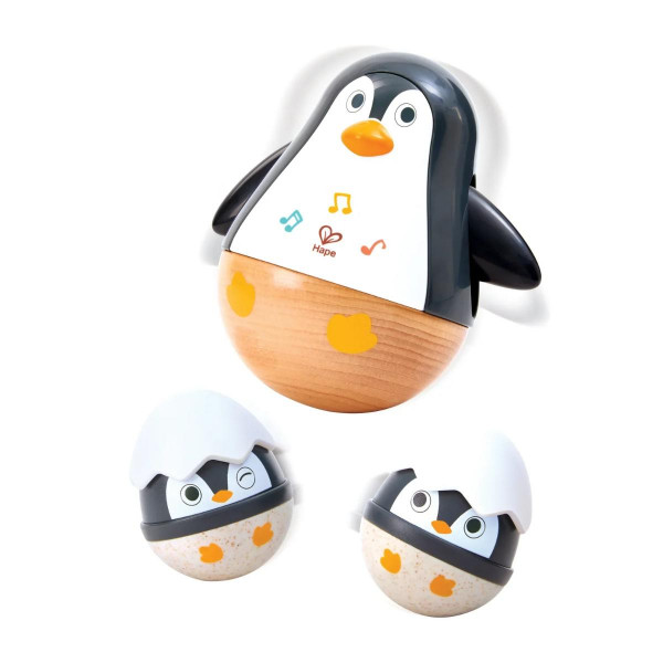 Hape baby drvena igračka Pingvin H0136 