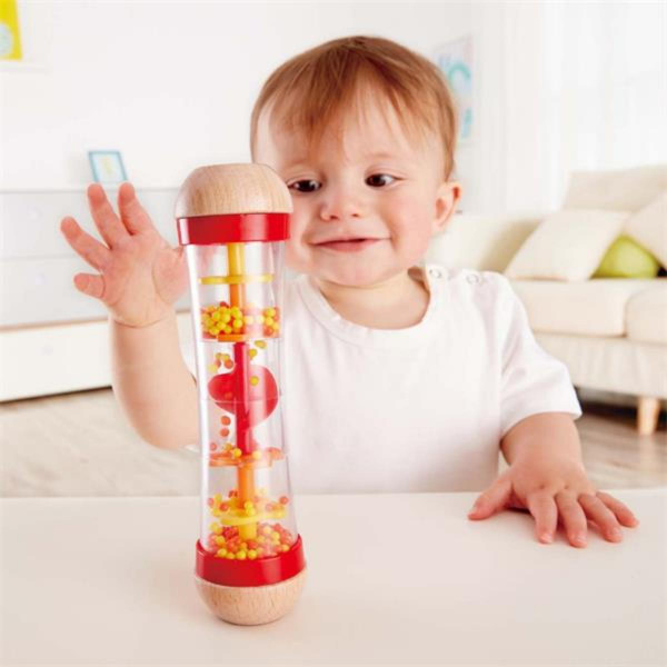 Hape igračka kišne kapi sa perlama crvena H0327 