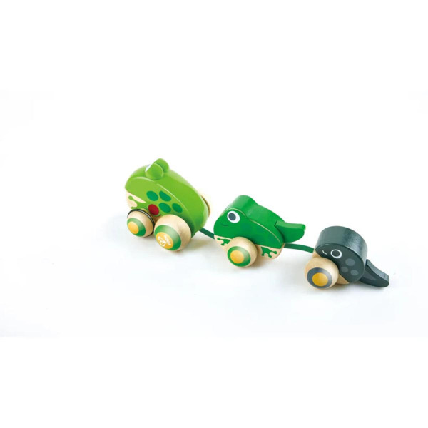 Hape igračka na povlačenje žaba H0365 