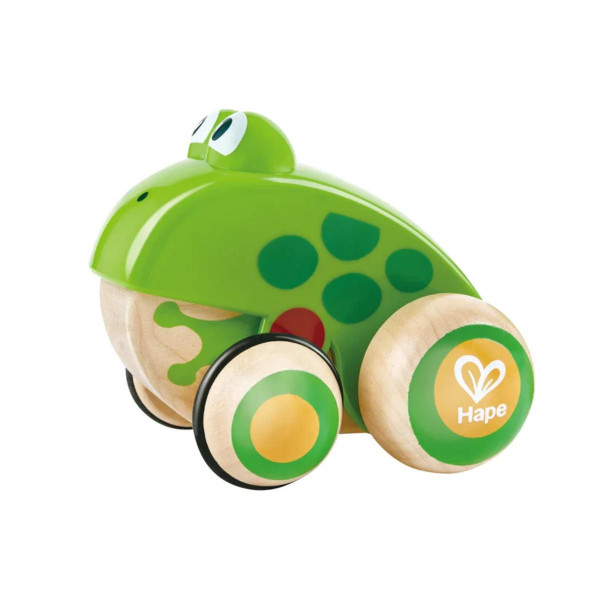 Hape igračka na povlačenje žaba H0365 