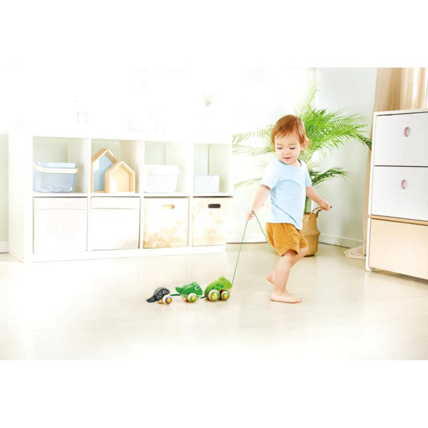 Hape igračka na povlačenje žaba H0365 