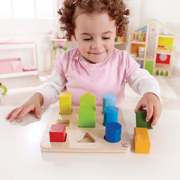 Hape drvene slagalice boje i oblici H0426 