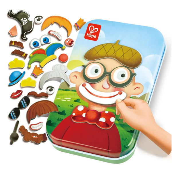Hape magnetna igra Fuuny Faces H0476 