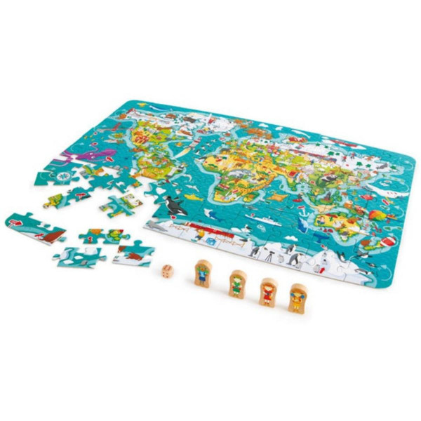 Hape puzzle karta svijeta H1626 