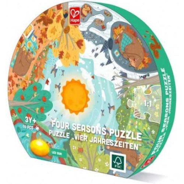 Hape puzzle četiri godišnja doba H1636 
