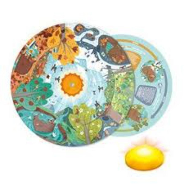 Hape puzzle četiri godišnja doba H1636 
