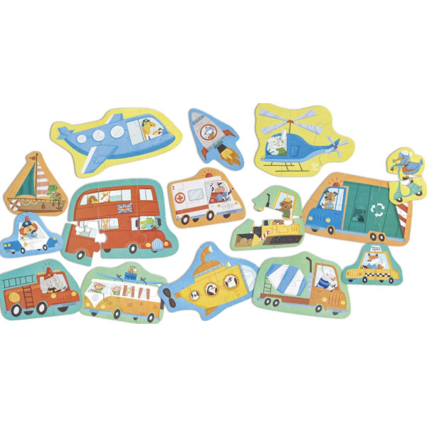 Hape puzzle vozila H1649 